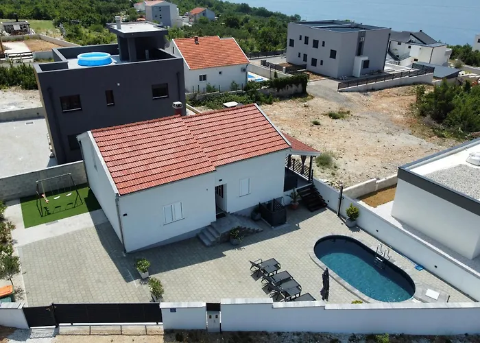 Ferienhaus Family Friendly House With A Swimming Pool Maslenica, Novigrad - 23719 Jasenice (Zadar)